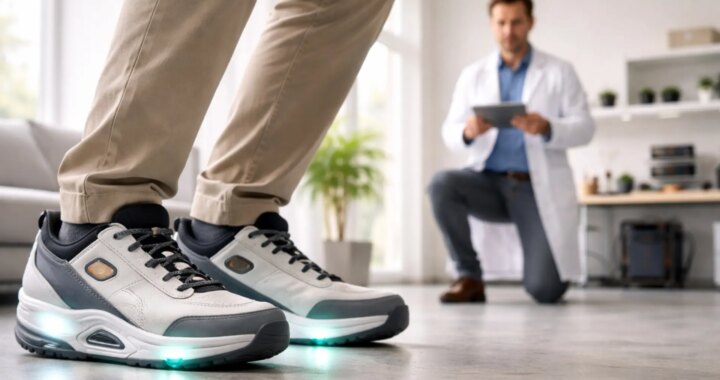 Crean un zapato futurista que puede evitar que las personas mayores se caigan