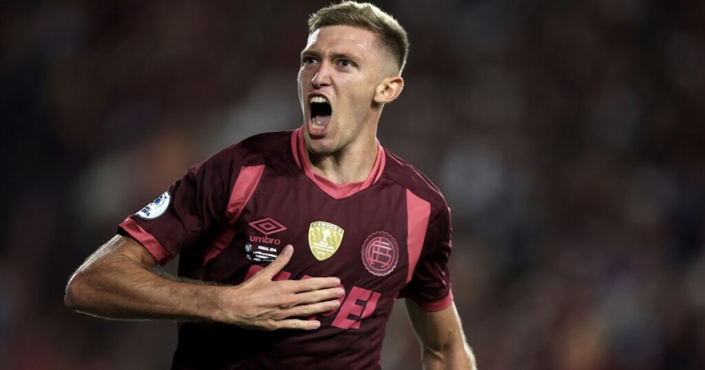 Lanús venció 1-0 a Flamengo por el duelo de ida de la Recopa Sudamericana