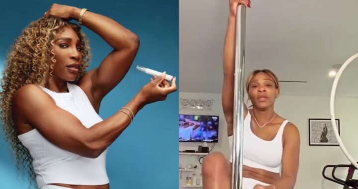 Serena Williams muestra sus habilidades de pole dance tras la polémica por anuncio de pérdida de peso