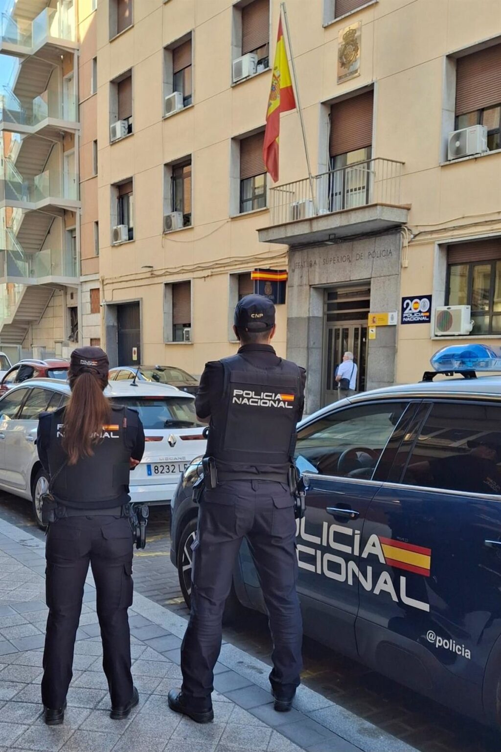 Detenido en Valladolid por amenazar a varios transeúntes armado con un machete de 43 centímetros de hoja