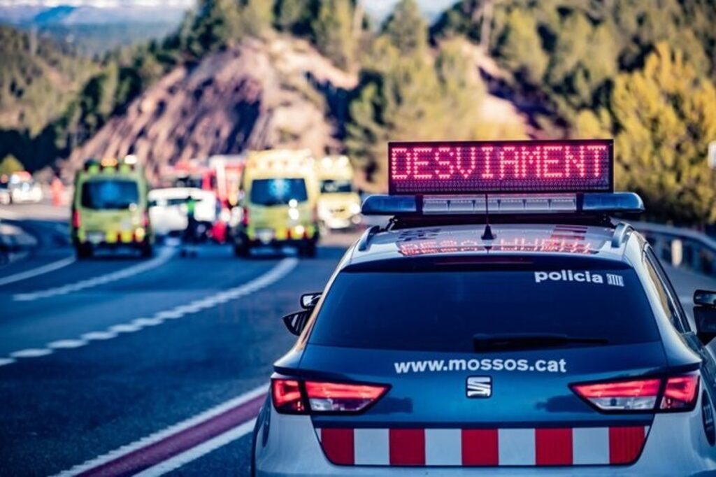 Un total de 193 personas murieron en las carreteras catalanas en 2025, un 20% menos que en 2019