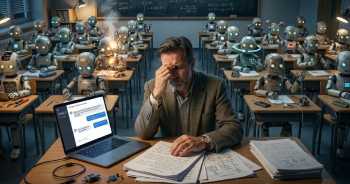 Profesores lanzan un SOS por la IA: "Antes enseñaba, ahora busco detectar trucos de ChatGPT"