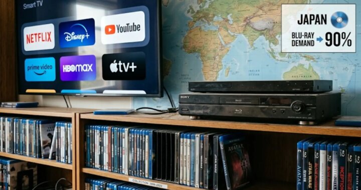 Es oficial, el Blu-ray ha muerto: un solo país representa el 90% de la demanda mundial de discos