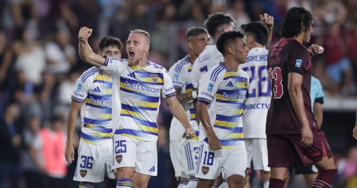 Con una asistencia de Paredes, Boca Juniors vence a Lanús y vuelve a la victoria en el Torneo Apertura