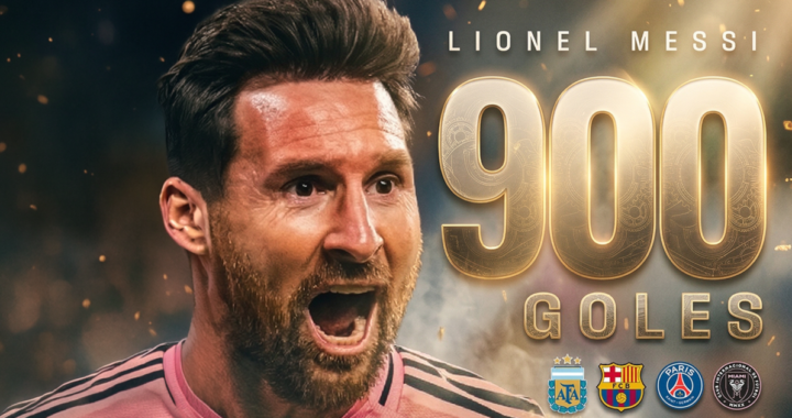 Lionel Messi agiganta su leyenda: el zurdazo con el que alcanzó el gol N° 900 de su carrera
