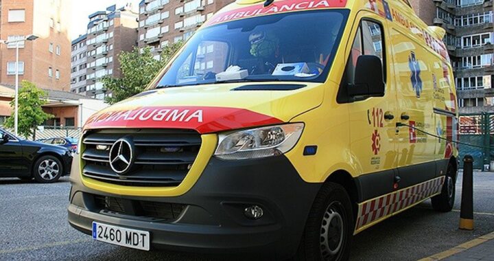 Una mujer afectada por inhalación de humo tras un incendio en una cocina en León