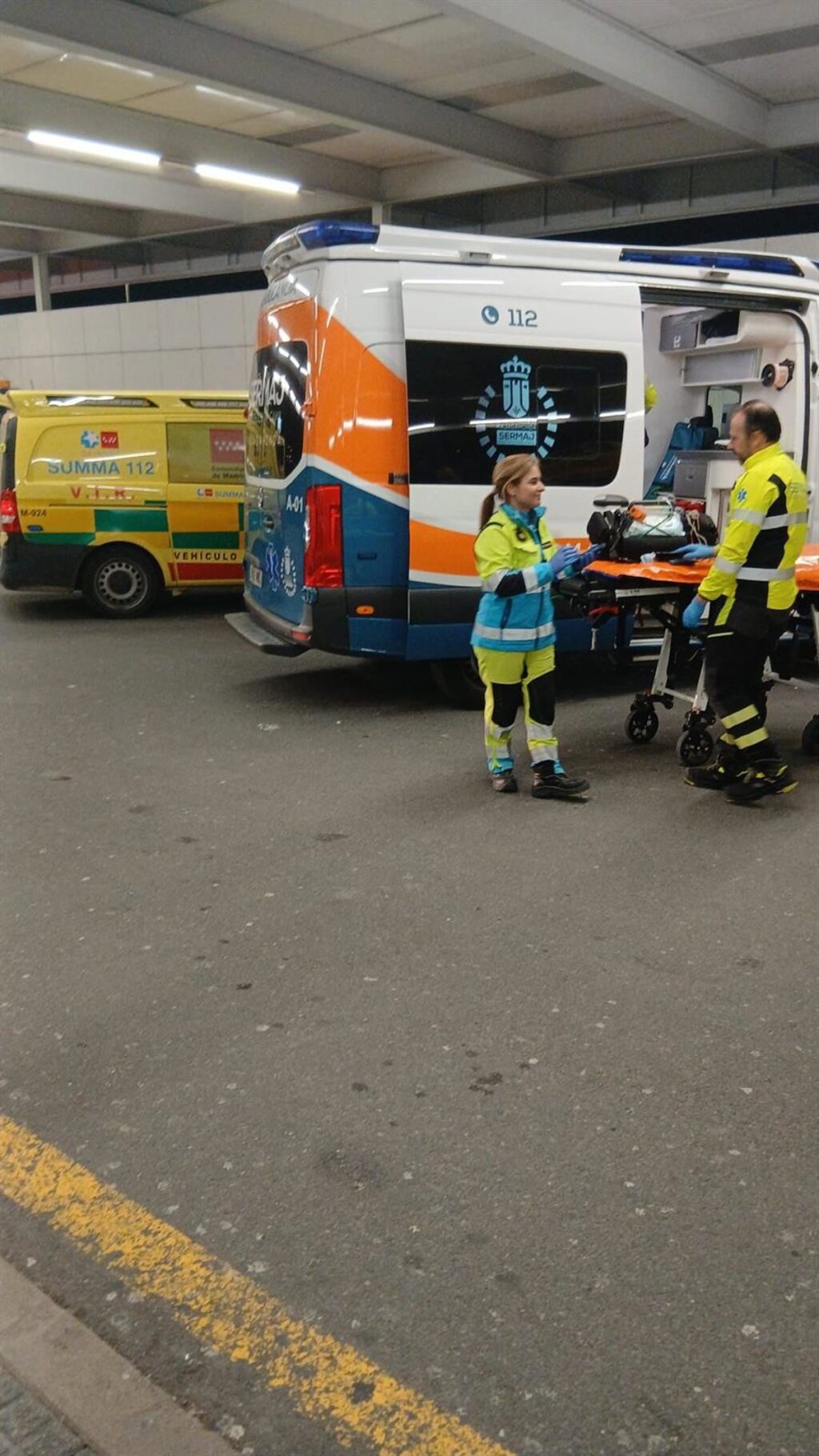 Un motorista de 25 años en estado crítico tras colisionar con un turismo en Majadahonda