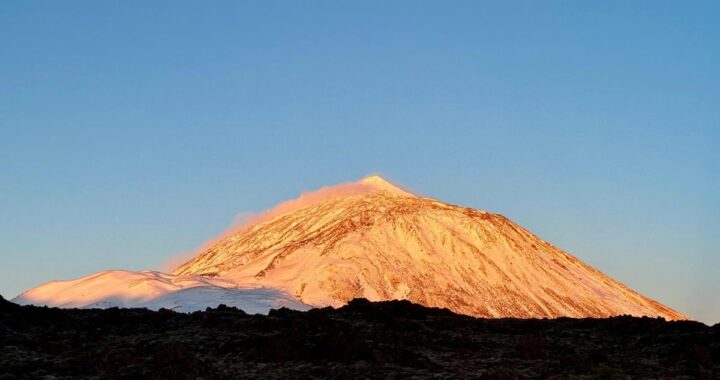 Finaliza este domingo la situación de prealerta por nevadas en cumbres de Tenerife