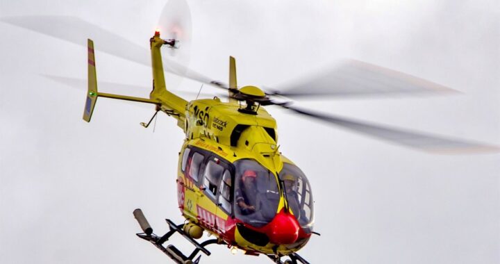 Evacuado en helicóptero un ciclista herido grave tras sufrir una caída en Vilaflor (Tenerife)