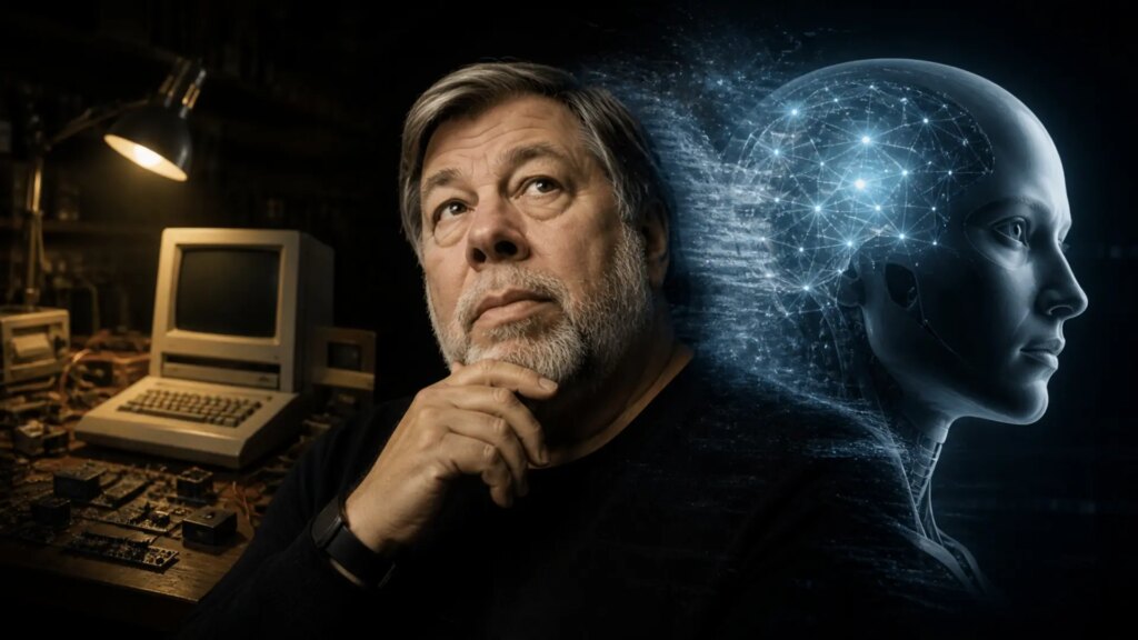 Steve Wozniak, cofundador de Apple, escéptico con la inteligencia artificial general (AGI): "Me preocupa mi propia inteligencia, no quiero renunciar a ella"