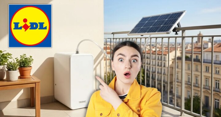 Batería solar compacta Lidl de 2,24 kWh para balcones y terrazas