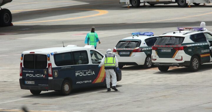 Imagen de un agente de la Guardia Civil en acto de servicio