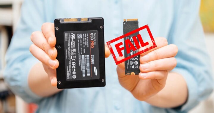 Imagen de un SSD SATA con velocidades de hasta 545 MB/s