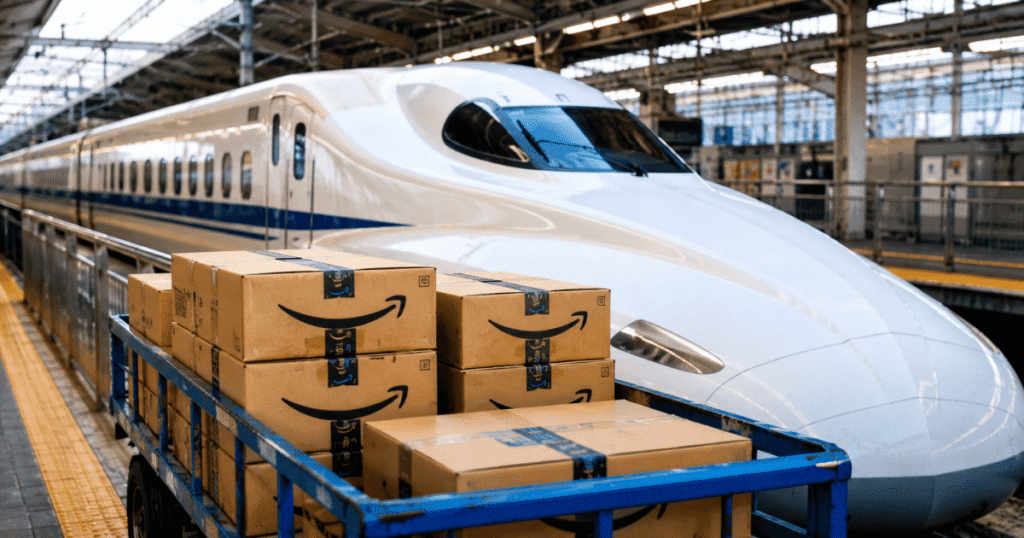 Amazon acelera su entrega de paquetes: ahora usa trenes bala que viajan a 200 millas por hora