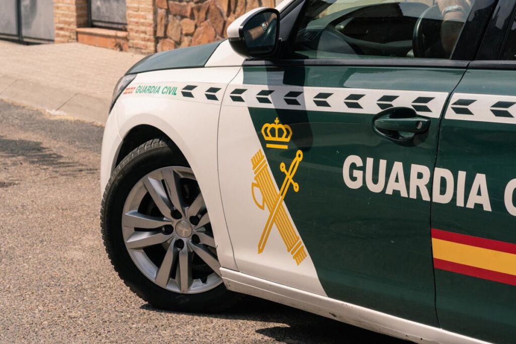 Imagen de una unidad de policía en una escena del crimen en Callosa de Segura