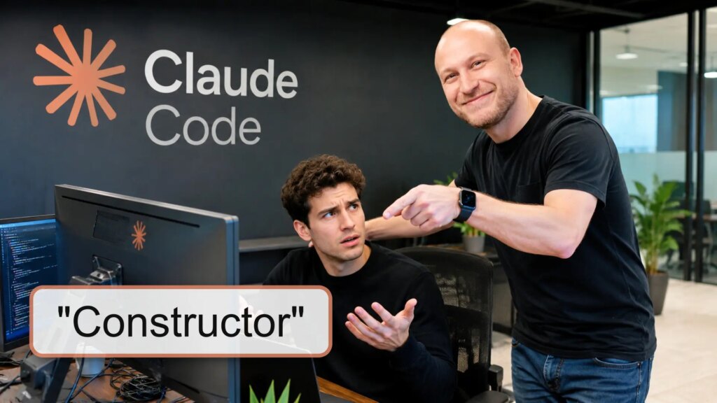 Desarrollador analizando código con IA, representando los 5 arquetipos laborales del futuro en programación