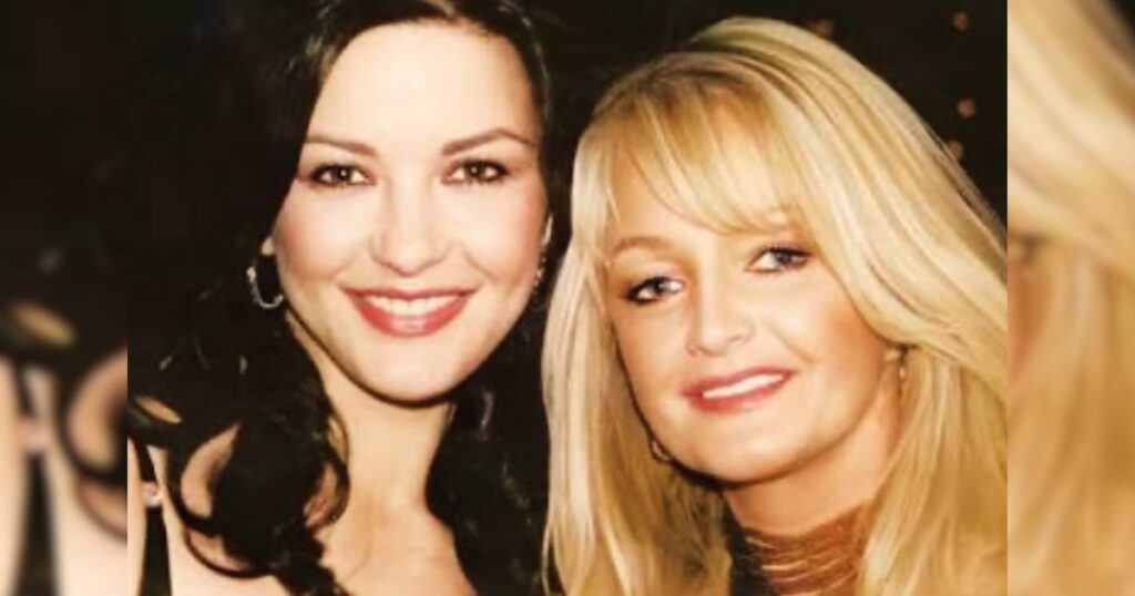 Bonnie Tyler cantando en la boda de Catherine Zeta-Jones, símbolo de un legado que trasciende lo musical con autenticidad